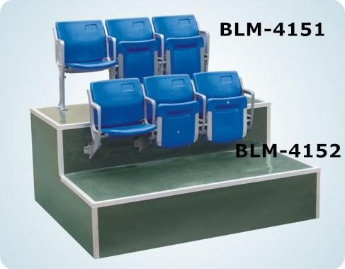 Best Sell Chinese Factory Plastic Folding Bleacher Chairs Stadium Seats Blm-4151