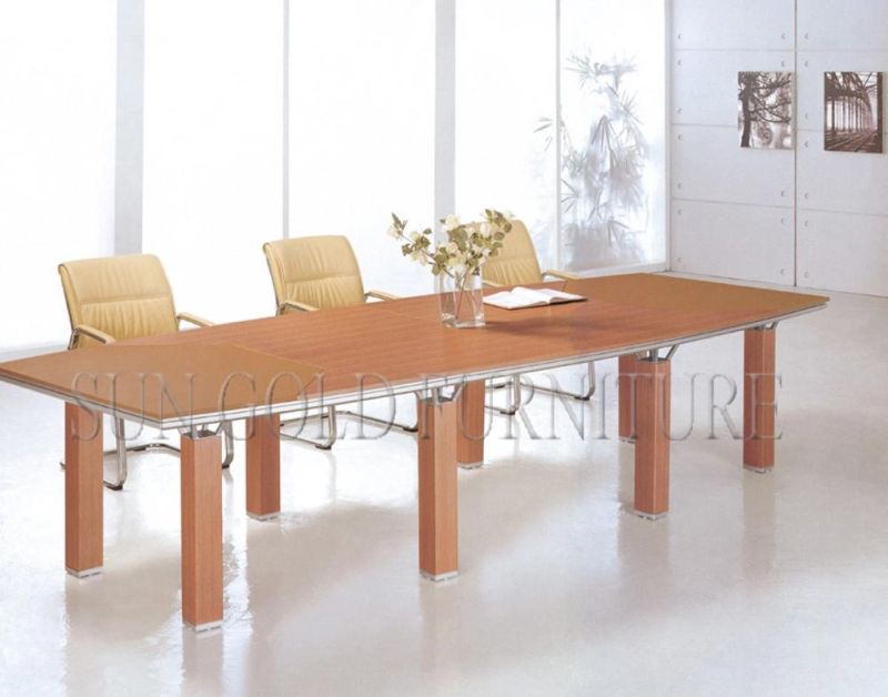 Cheap Price Melamine Conference Table Modern Design Meeting Table Desk (SZ-MTA1005)