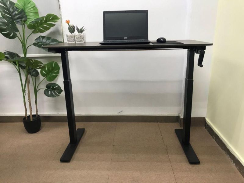 Manual Lifting Table Household Desk Standing Office Computer Desk Learning Writing Desk E-Competition Desk Working at Home