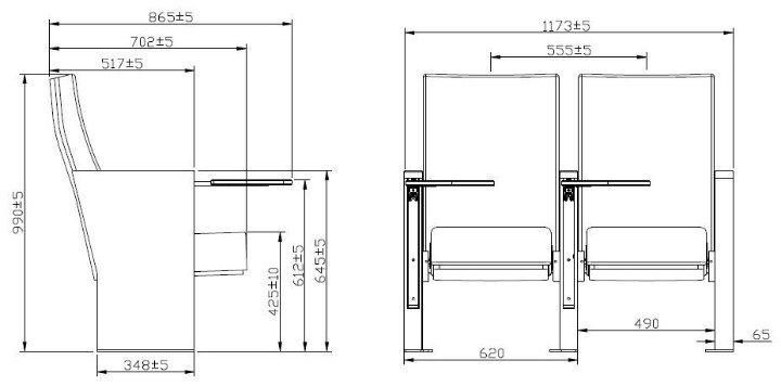 Cinema Lecture Hall Classroom Conference Office Church Auditorium Theater Seating