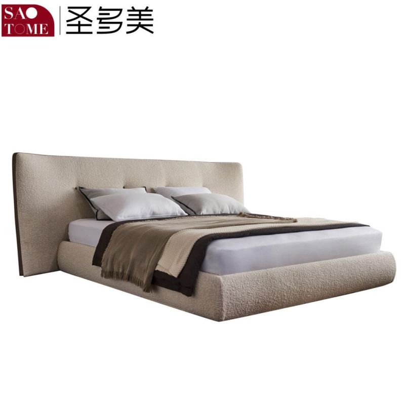 Top Seller Modern Leather Double Bed Bedroom Furniture 180m King Bed