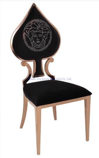 Luxury Dining Chair Stainles Steel Leg Gold