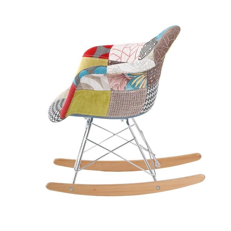 Modern Furniture Seat Fabric Rocking Chair/Stool Dining Chairs/Restaurant Chairs/Home Dining Chairs