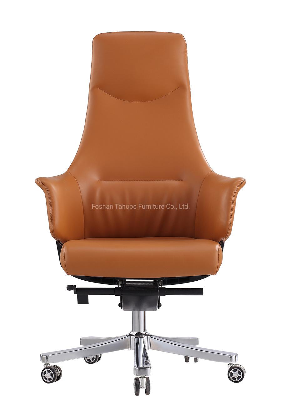 Newest Style Leisure Modern Comfortable Genuine Leather Executive Office Chair