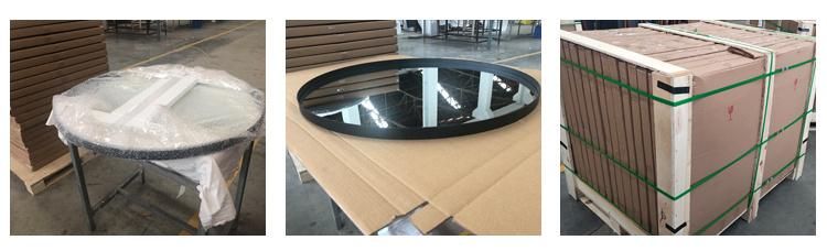 Round Makeup Glass DIY Large Dressing Mirror for Bedroom with High Quality