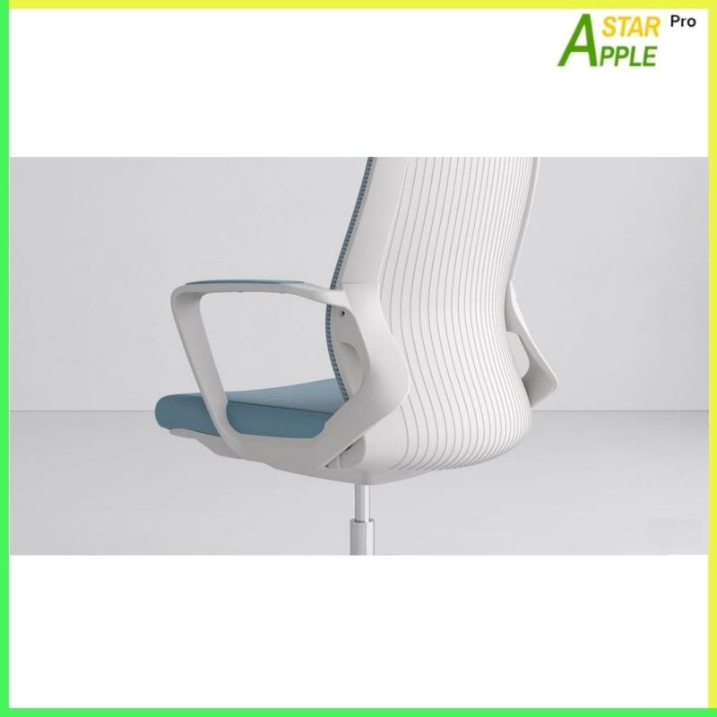 Ergonomic Design as-C2122wh Executive Office Chair with Fabric on Armrest