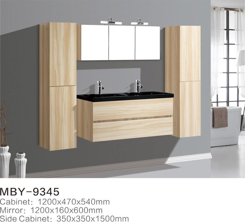 Modern Design Style Bathroom Cabinet with Ceramic Basin Bathroom Vanity