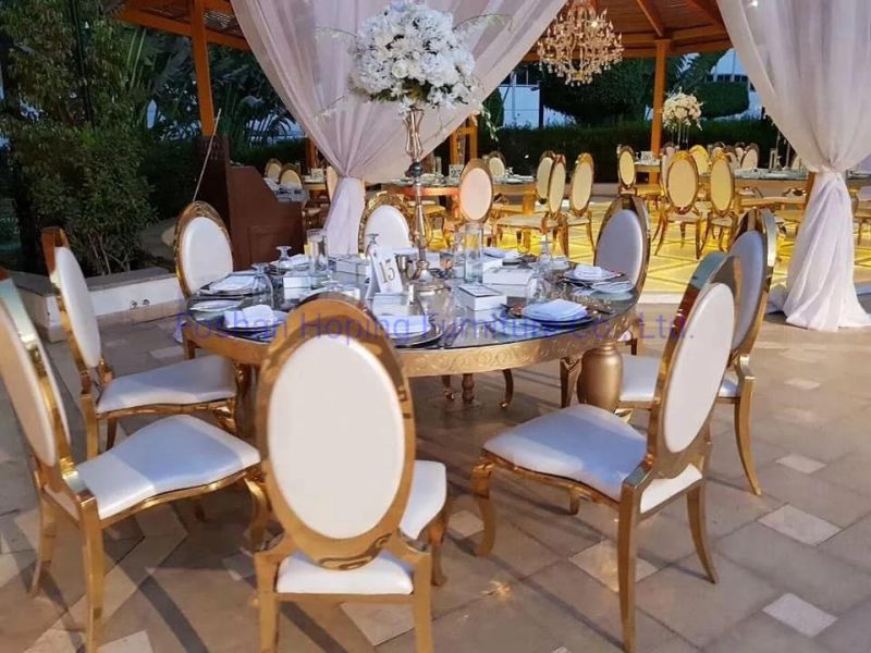 Wholesale King Throne Chair Rustic Wedding Chairs Flower Pattern Back Banquet Chair