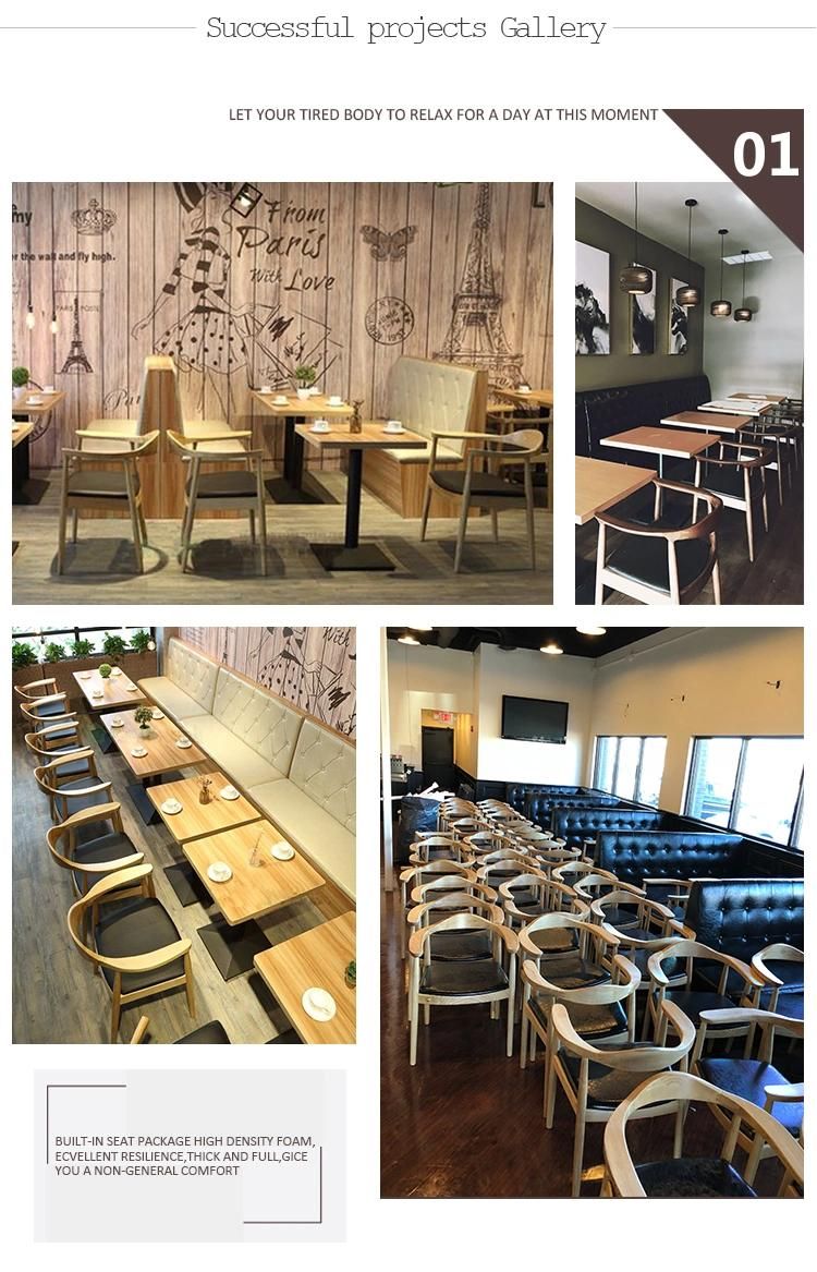 Modern Fast Food Restaurant Tables and Chairs Furniture