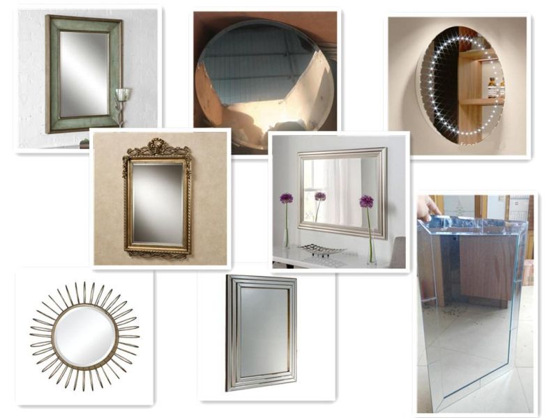 Decorative Wall LED Backlit Bathroom Mirrors with Backlights in Modern Home Round Mirror