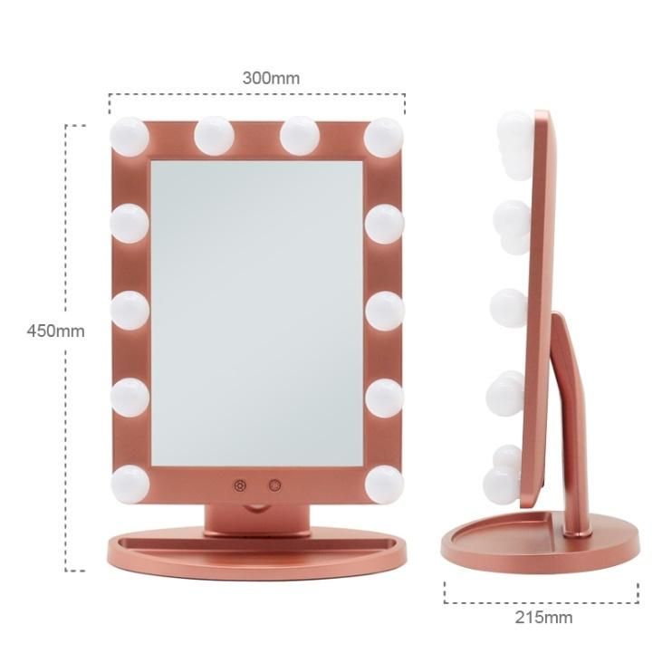 Hollywood LED Table Vanity Mirror for Makeup and Dressing