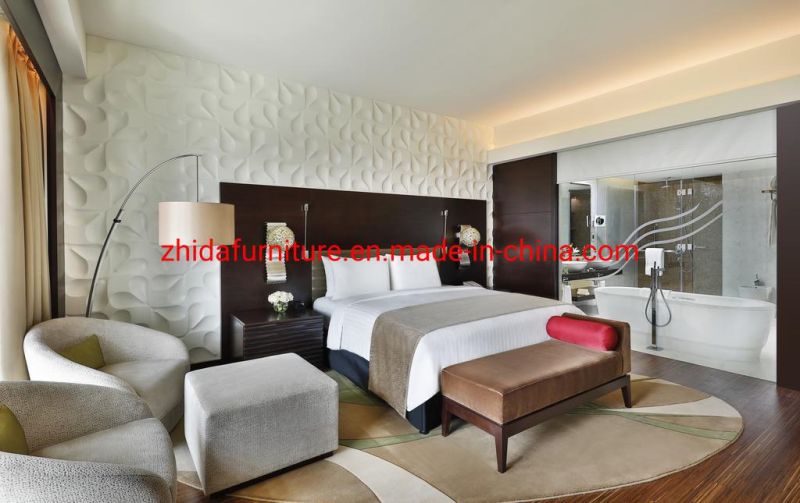 Wholesale New Design Luxury Hotel Bedroom Customized Wooden Furniture