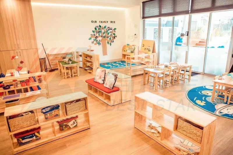 Kindergarten and Preschool Classroom Furniture, Daycare Furniture, Wooden Nursery Cabinet Furniture, Child Care Center Furniture, Child School Furniture,