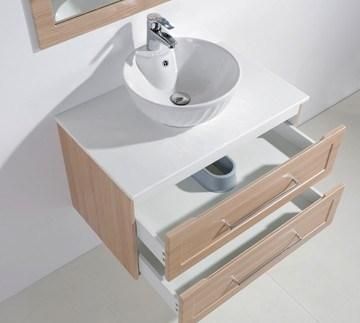 Luxury MDF Bathroom Cabinet with Ceramic Counter Top