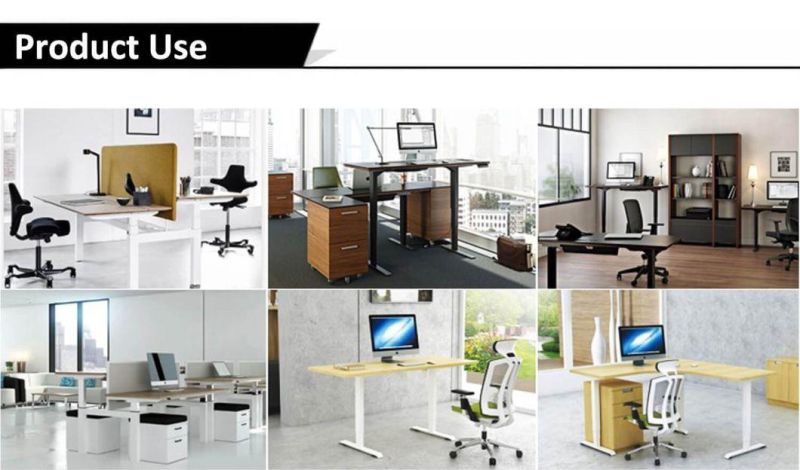 3 Stage Dual Motor Sit Standing Laptop Desk Height Ajustable Office Desk