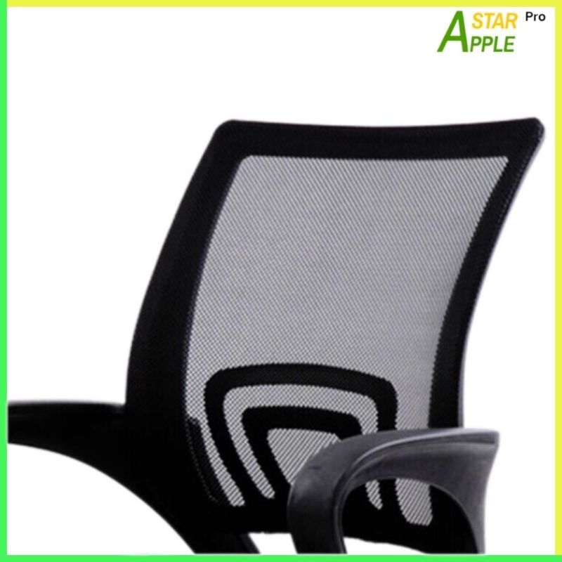 Wide-Use Modern Furniture Office Plastic Chair with Nylon Base