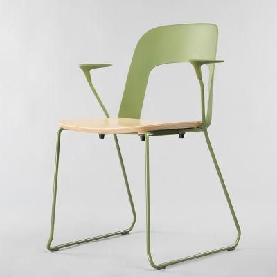 ANSI/BIFMA Standard Modern Green Plastic Office Chairs