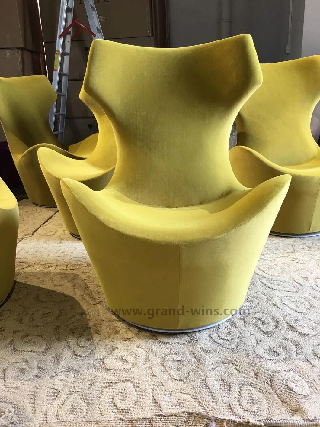 Modern Art Fashion Italian Style Simple Shaped Living Room Lobby Chair