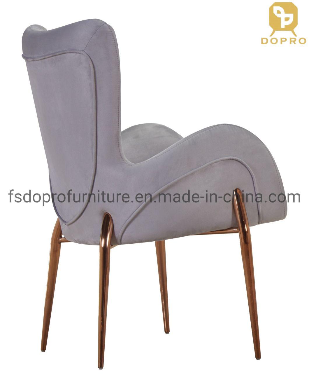 2020 New Design Arm Sofa Home Hotel Restaurant Furniture Gold Dining Chair