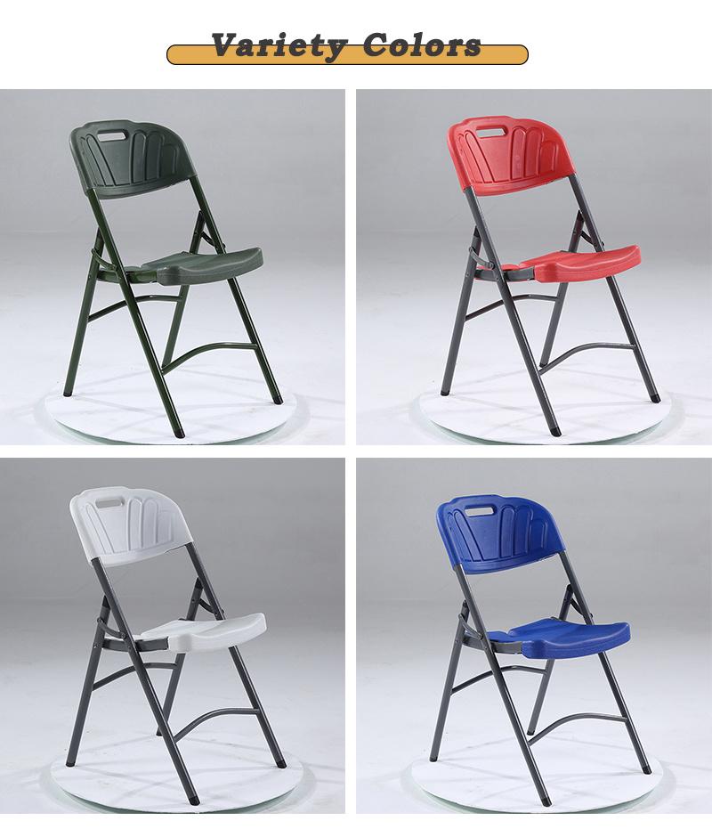 Outdoor Gardens, Outdoor Weddings New Indoor Outdoor Plastic Folding Utility Chair with Metal Legs