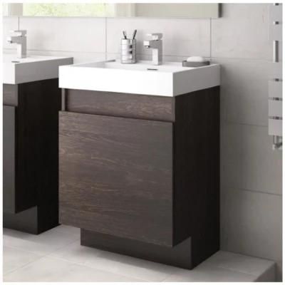 Wooden Wall Mounted Double Sink Bathroom Vanity Floating