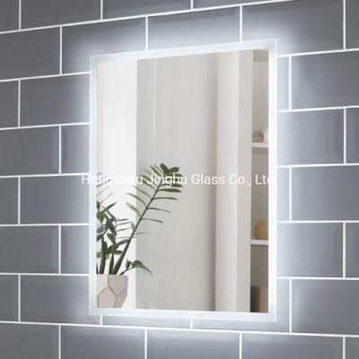 Wall Mounted LED Bathroom Makeup Lighted Mirror for Hotel Decoration