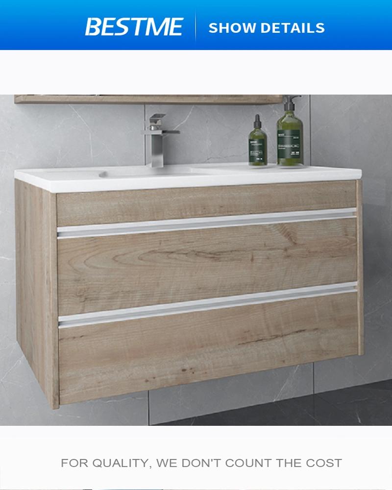 Ceramic Single Basin Bathroom Cabinet Furniture by-X7113-3