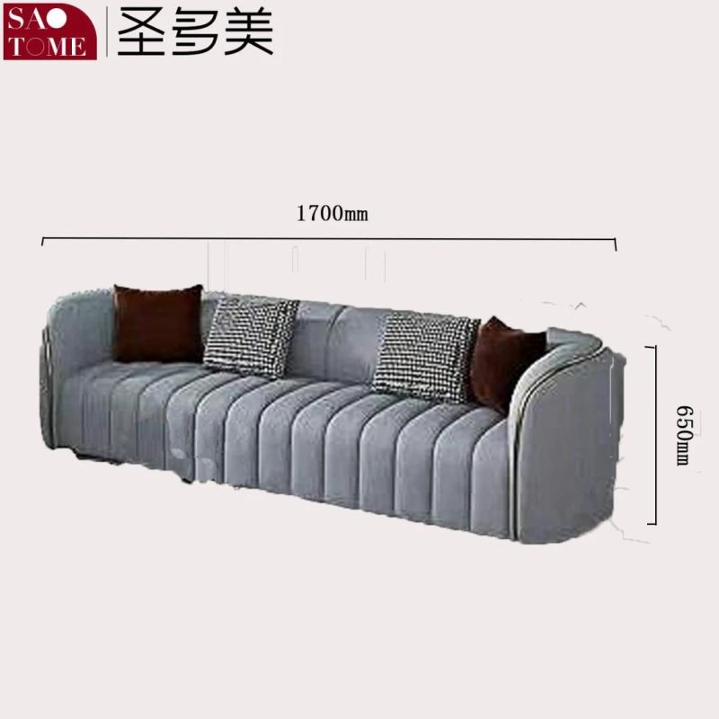 High Quality Modern Frilly Home Furniture Sofa for Villa