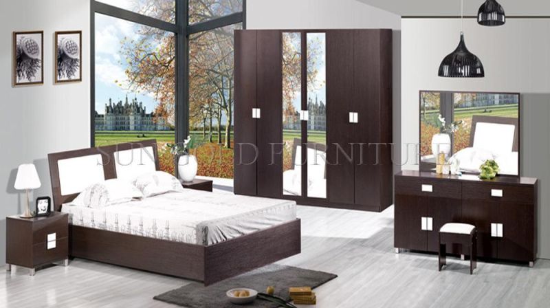 Modern Melamine MDF High Quality Bedroom Furniture (SZ-BF032)