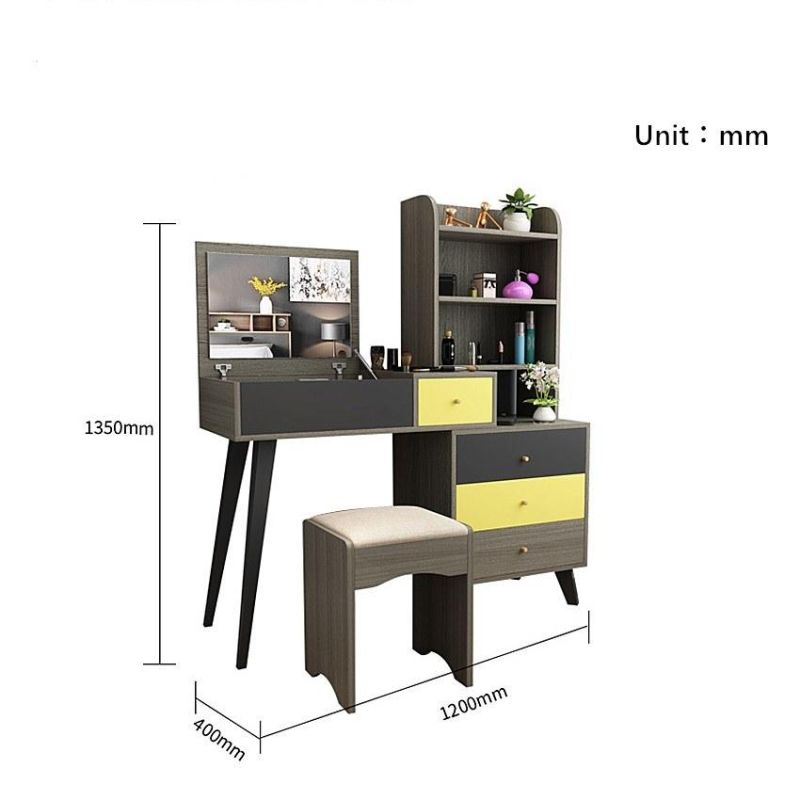 Dresser Storage Cabinet Integrated Economical Bedroom Furniture 0338