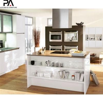 Prefab White Two Pack Modern Kitchen Island