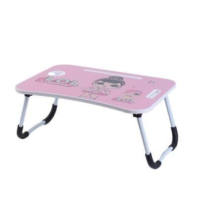 Card Slot Design Frees Hands Foldable Laptop Table