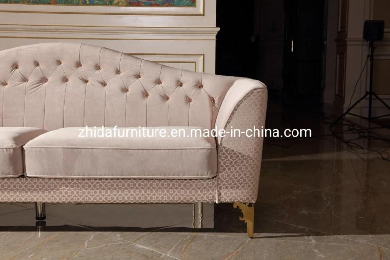 Modern Living Room Furniture Luxury Classica Design Dubai Hotel Reception Sofa