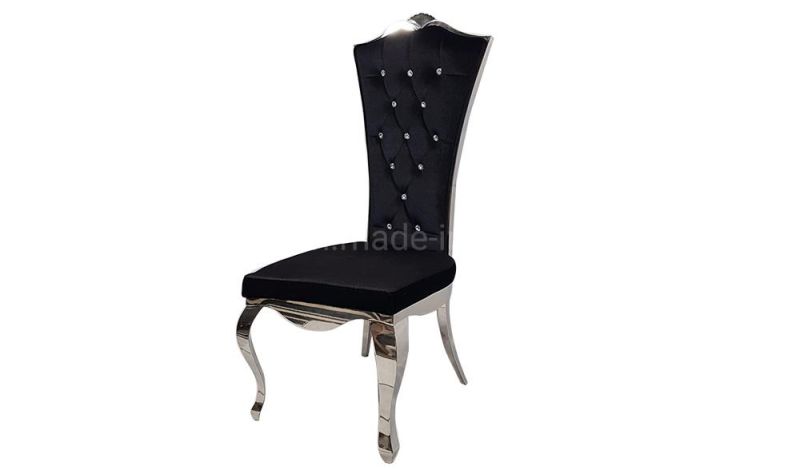 Wholesale American Vintage Black Tufted Dining Tables and Chairs Set