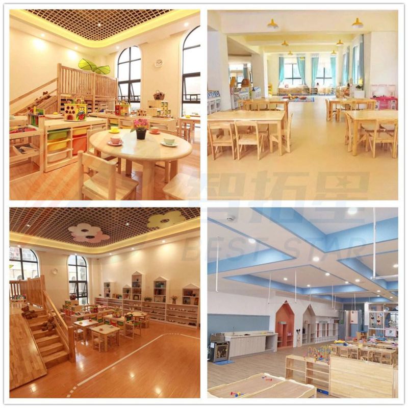 Baby Product, Nursery School Classroom Furniture, Modern Student Wooden Stack-Able Chair, Children Kindergarten Kids Chair, Preschool and Daycare Center Chair