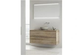 Modern Wash Basin with Mirror Bathroom Cabinets Wall Hanging Mounted Vanity with Plywood Bathroom Cabinet