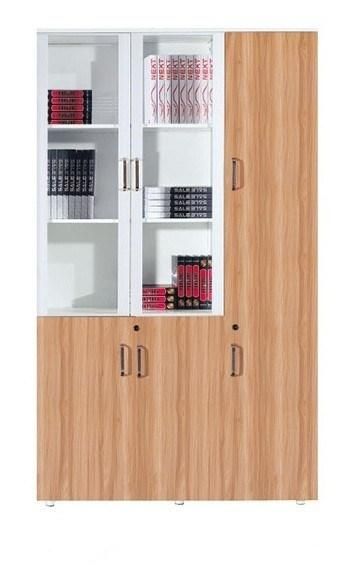 2-Doors 3-Doors Wooden Shelf Bookcase Aluminium Office File Cabinet Office Furniture