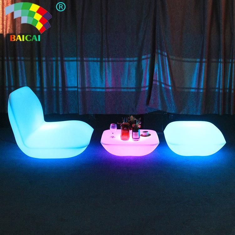 Modern LED Lighting up Bar Table LED Light Cocktail Table LED Furniture