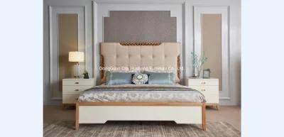 2020 New Arrival Solid Wood Decoration Bed with Modern Design