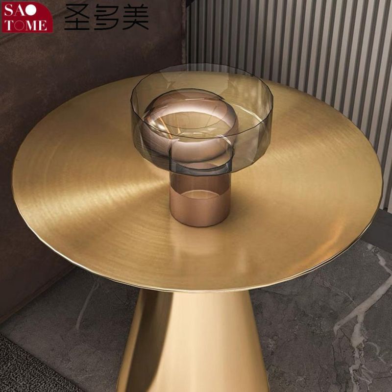 Modern Simple Luxury Living Room Furniture Stainless Steel Side Table Coffee Table