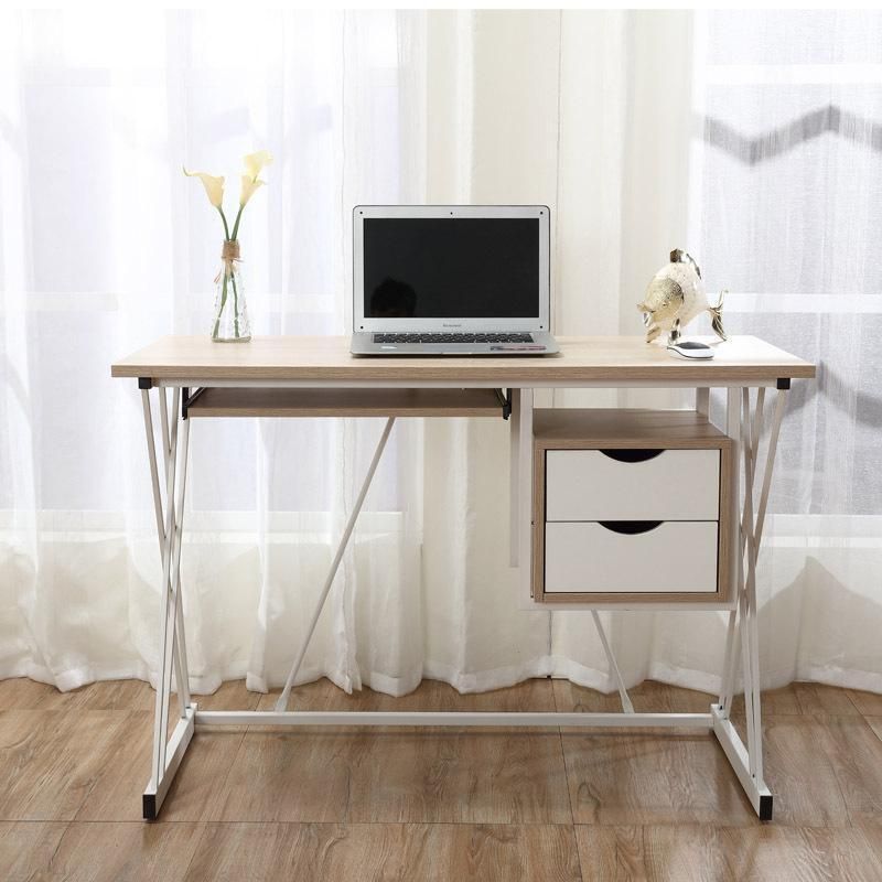 Home Bedroom Wooden Student Computer Desk Modern Notebook PC Desk