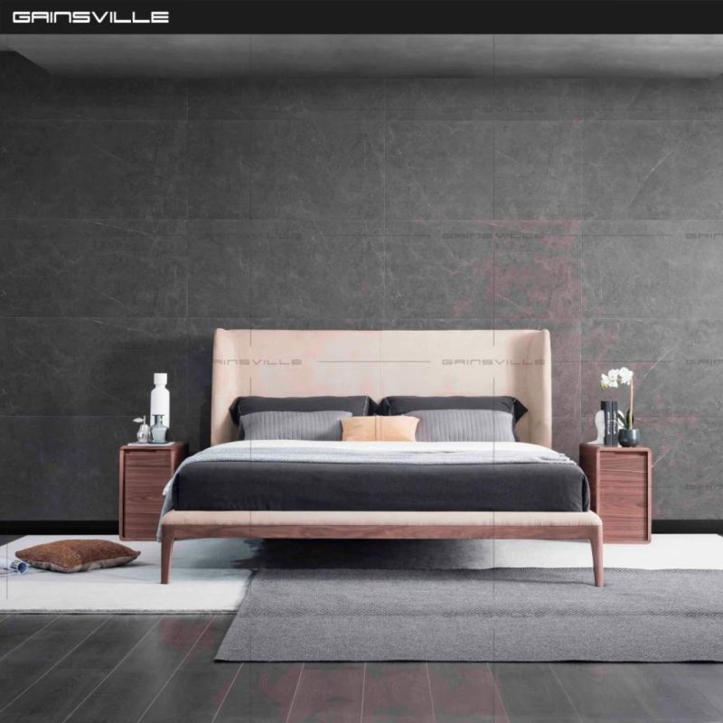 Modern Luxury European Furniture Modern Bedroom Bed Wall Bed King Bed Gc1831