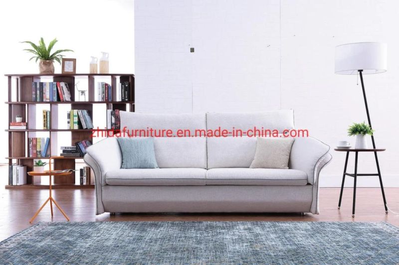 Home Furniture Modern Sofa Wing Shape Armrest Living Room Sofa