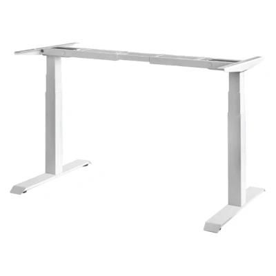 Super Electric Steel Height Adjustable Desk Dual Motor Heavy Duty Standing Desk