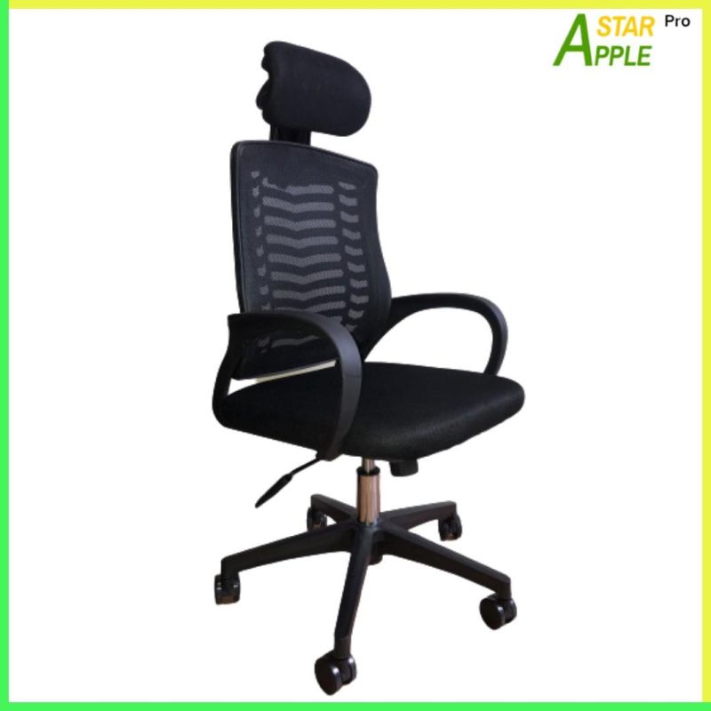 Wonderful Swivel Chair with Breathable Mesh Backrest and Fabric Seat