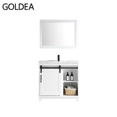 Hot New Modern Goldea Hangzhou Bathroom Furniture Vanity Made in China Cabinet