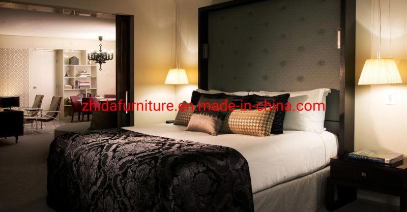 Luxury 5 Star Hotel Villa Apartment Wooden Bedroom Living Room Home Resort Solid Wood Furniture