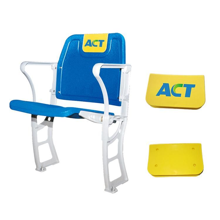 HDPE Foldable Chair for Football Stadium, Football Sports Seats, Plastic Tip up Chair