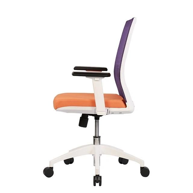 Wholesale Cheap Best Sell White Plastic Frame Ergonomic Mesh Swivel Computer Desk Office Chair