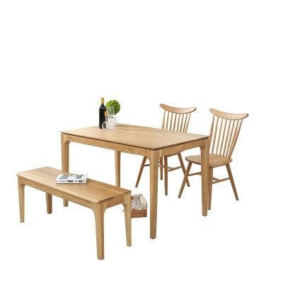 Furniture Modern Furniture Table Home Furniture Wooden Furniture Factory Supply Room Furniture Economy Elegant Wooden Dining Table Set